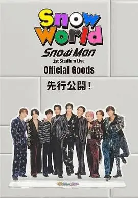 Snow Man 首次体育场演唱会 海报